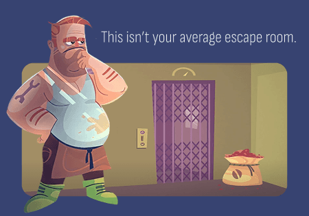 This isn’t your average escape room.